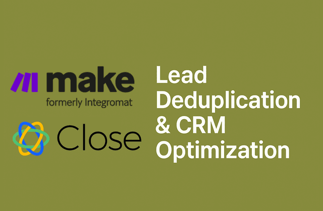 CRM Deduplication Project