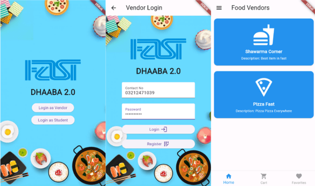 food ordering app